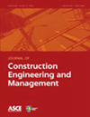 JOURNAL OF CONSTRUCTION ENGINEERING AND MANAGEMENT杂志封面